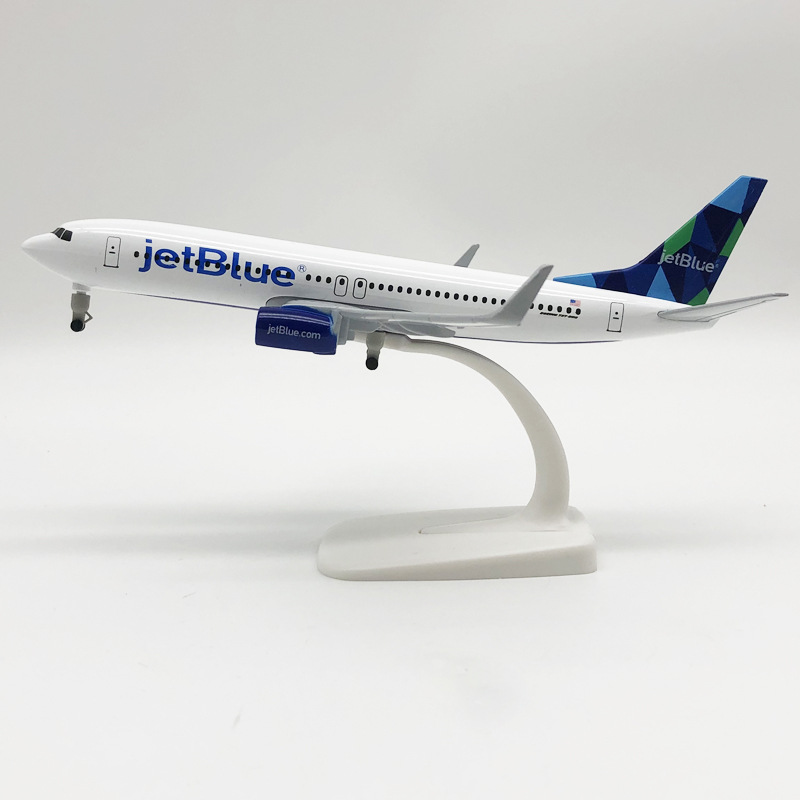 Modellino di aereo JetBlue B737 (1:400) · modellino di aereo