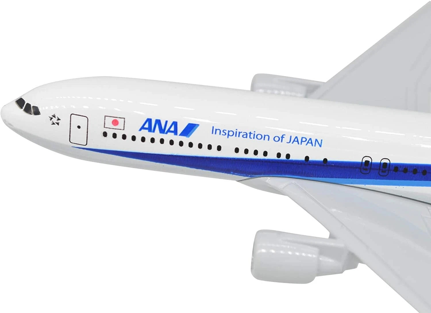 ANA B767, modelo de 16 cm con peana transparente