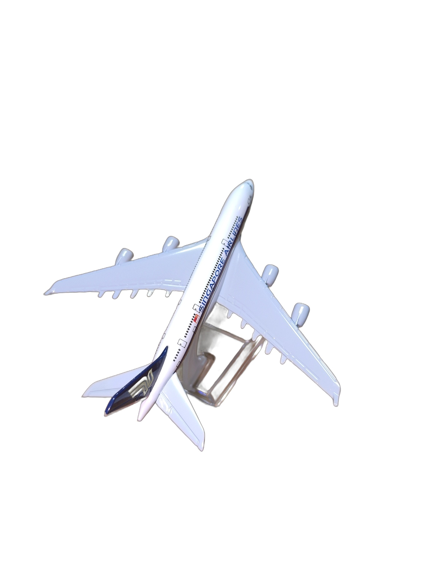 Miniatura de avião Singapore Airlines A380 (1:450) · miniatura de avião