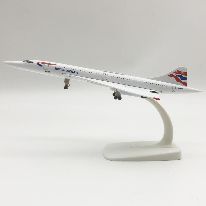 Modellino di aereo British Airways Concorde (1:400) · modellino di aereo