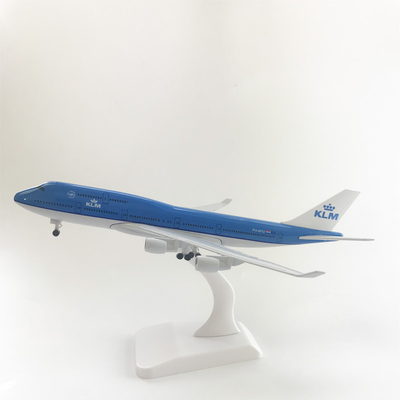 Modellino di aereo KLM B747 (1:400) · modellino di aereo