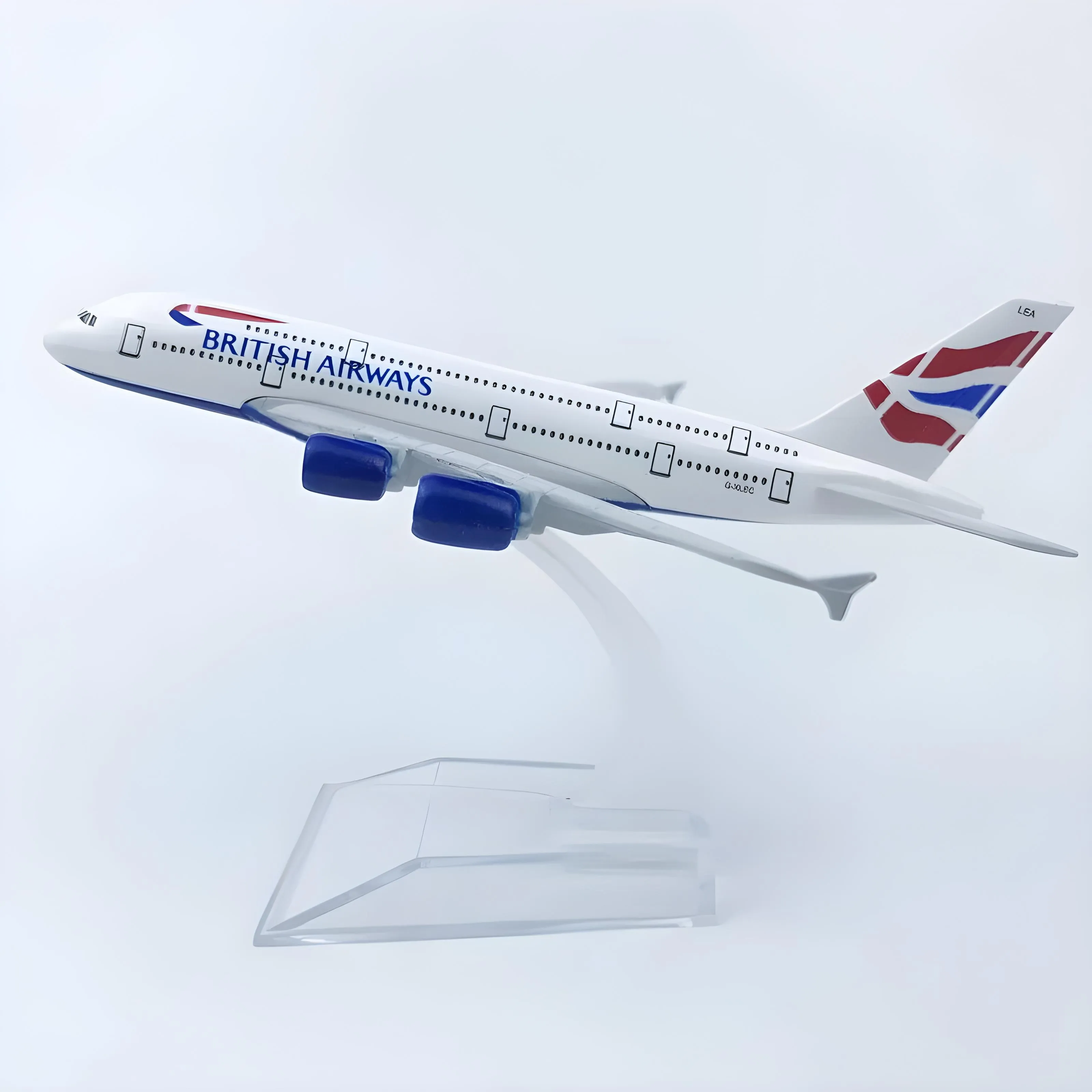 Modellino di aereo British Airways A380 (1:450) · modellino di aereo