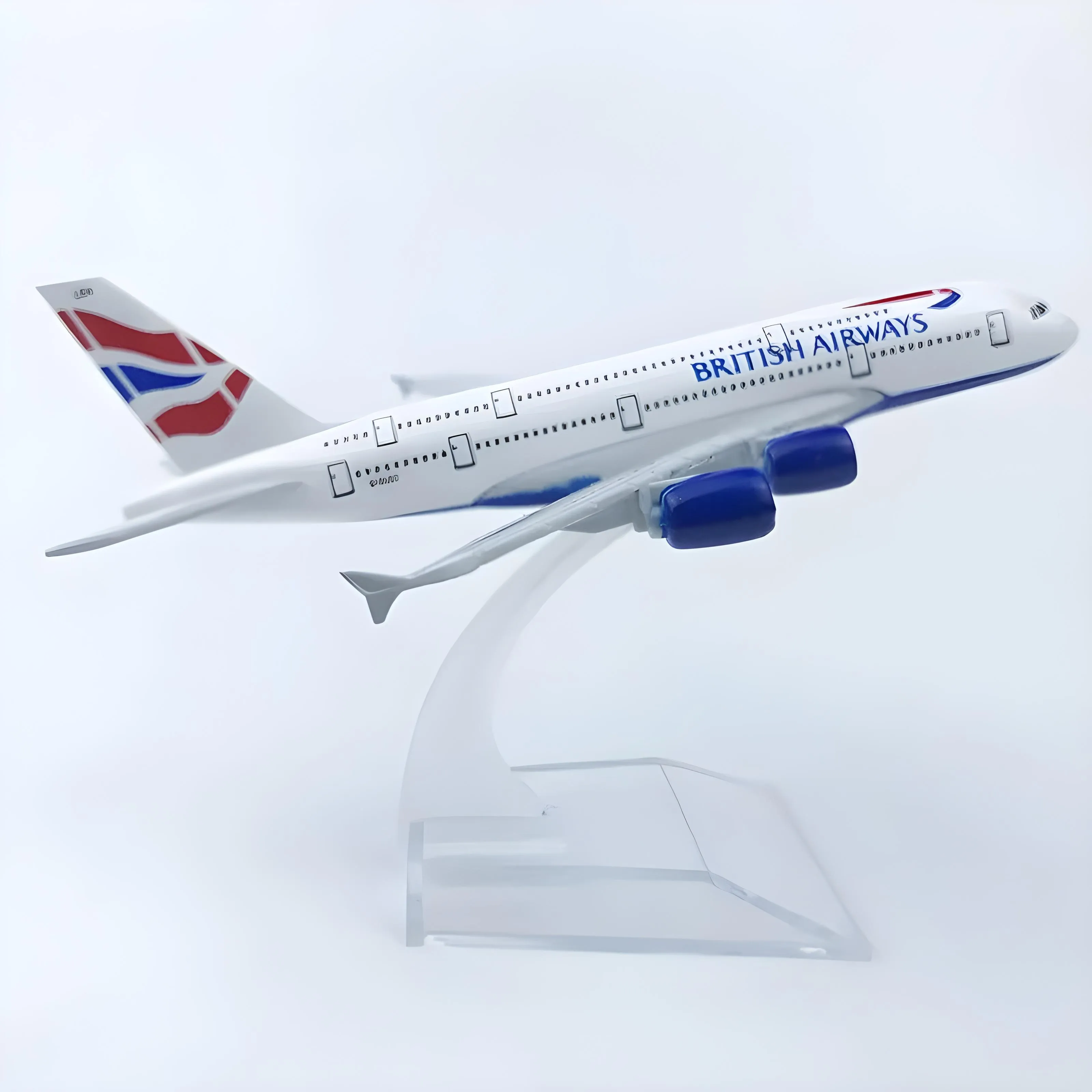 Modellino di aereo British Airways A380 (1:450) · modellino di aereo