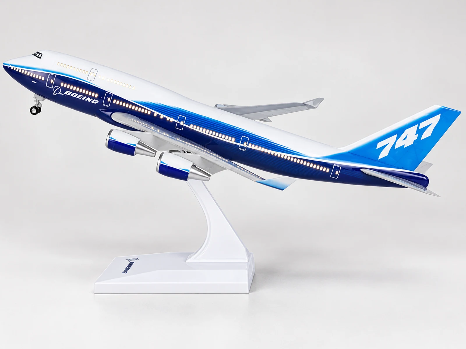 Flugzeugmodell Boeing Original / Prototipo B747 (30 cm LED) · Flugzeugmodell
