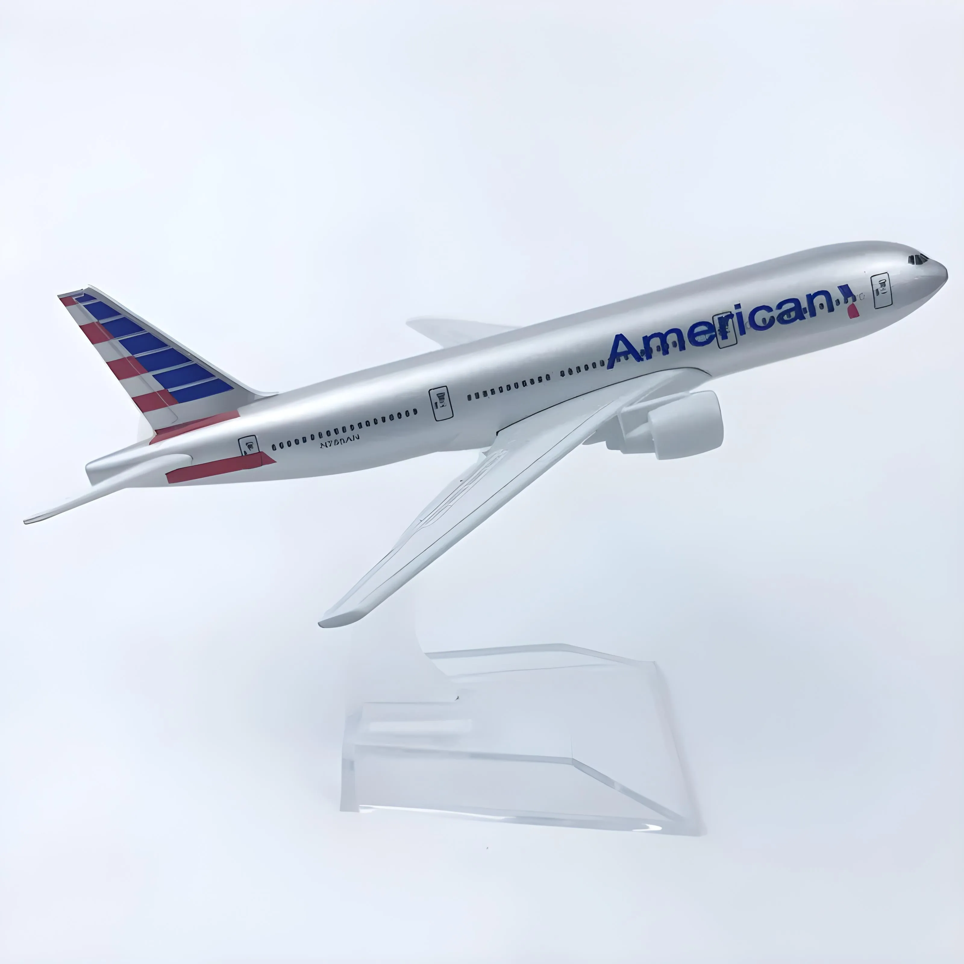 Miniatura de avião American Airlines (Nueva) B777 (1:450) · miniatura de avião