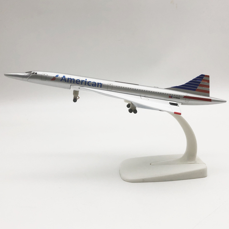 Modellino di aereo American Airlines Concorde (1:400) · modellino di aereo