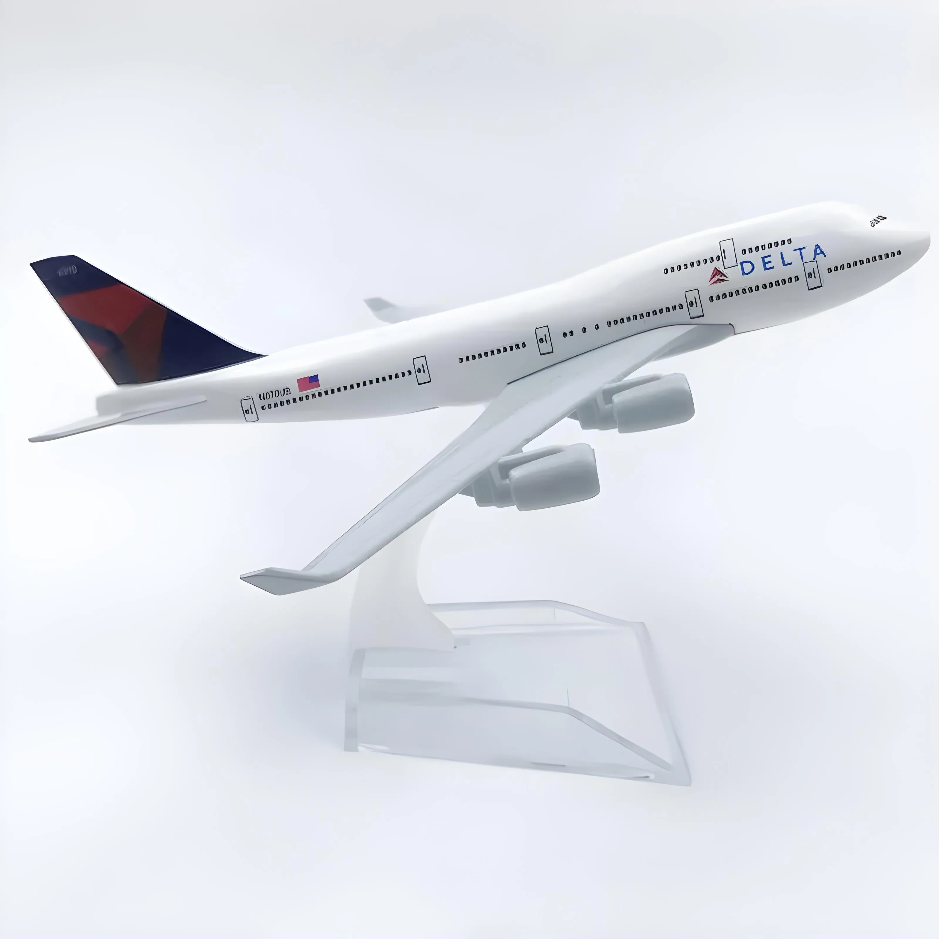 Miniatura de avião Delta Air Lines B747 (1:450) · miniatura de avião