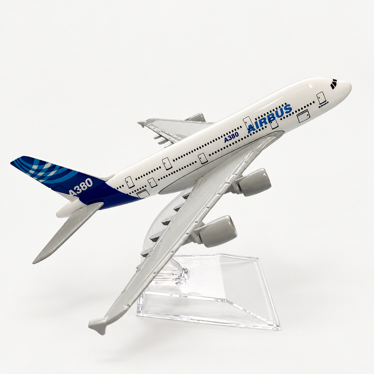Maqueta Original Model A380 (1:450), vista lateral en tres cuartos, fotografía del producto