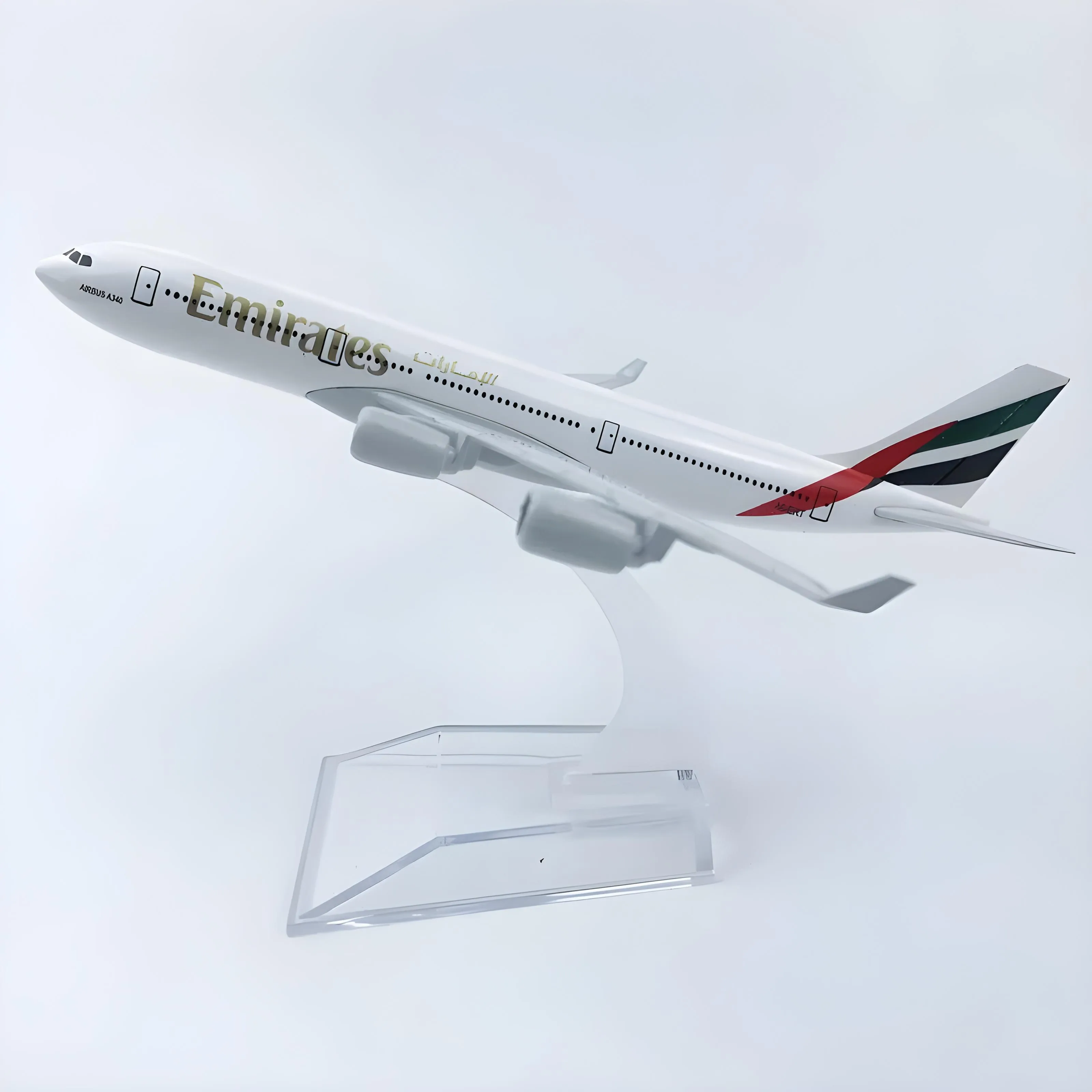 Modellino di aereo Fly Emirates A340 (1:450) · modellino di aereo