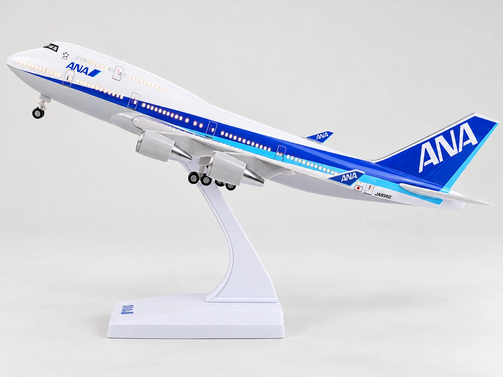 Flugzeugmodell ANA All Nippon Airways B747 (30 cm LED) · Flugzeugmodell