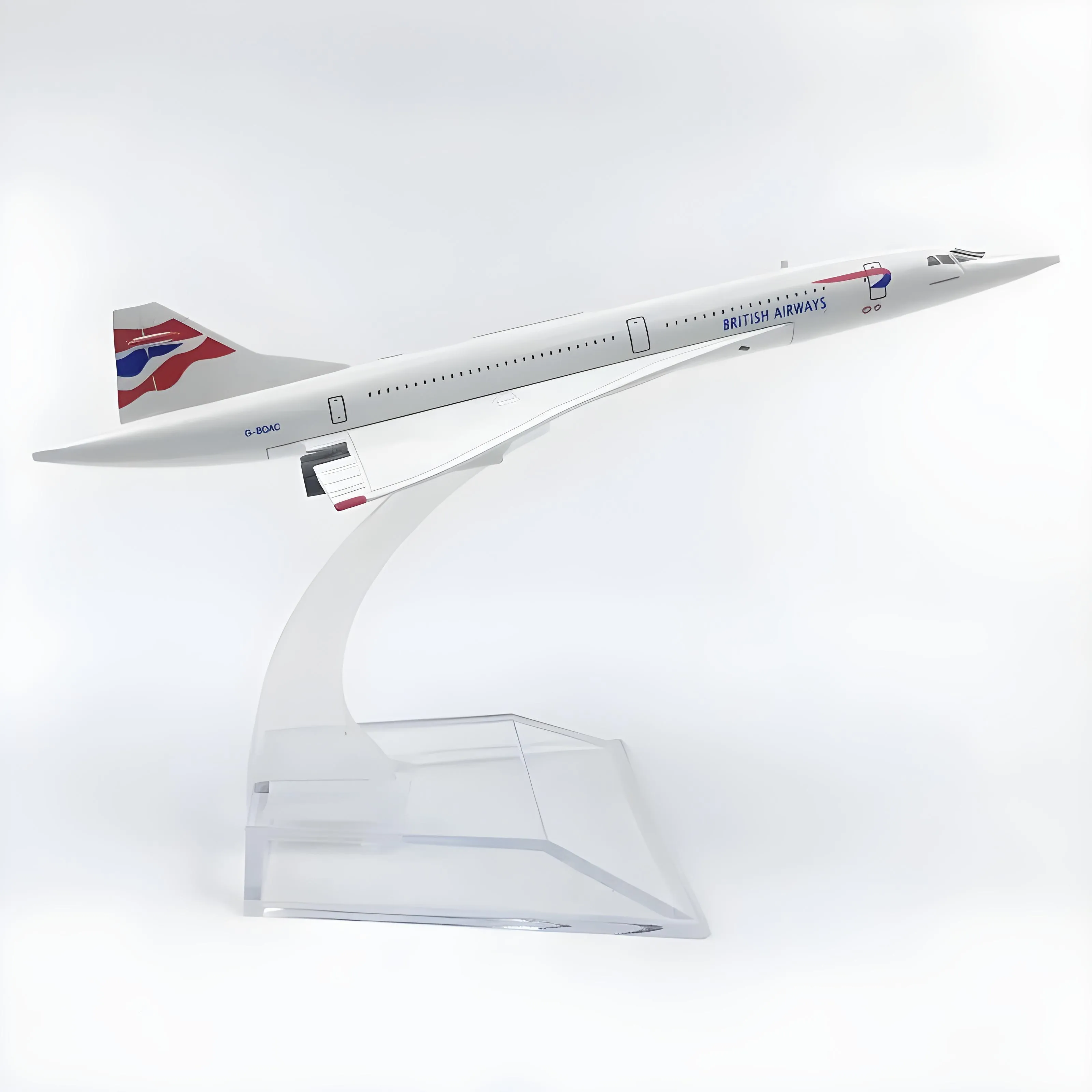 Modellino di aereo British Airways Concorde (1:450) · modellino di aereo