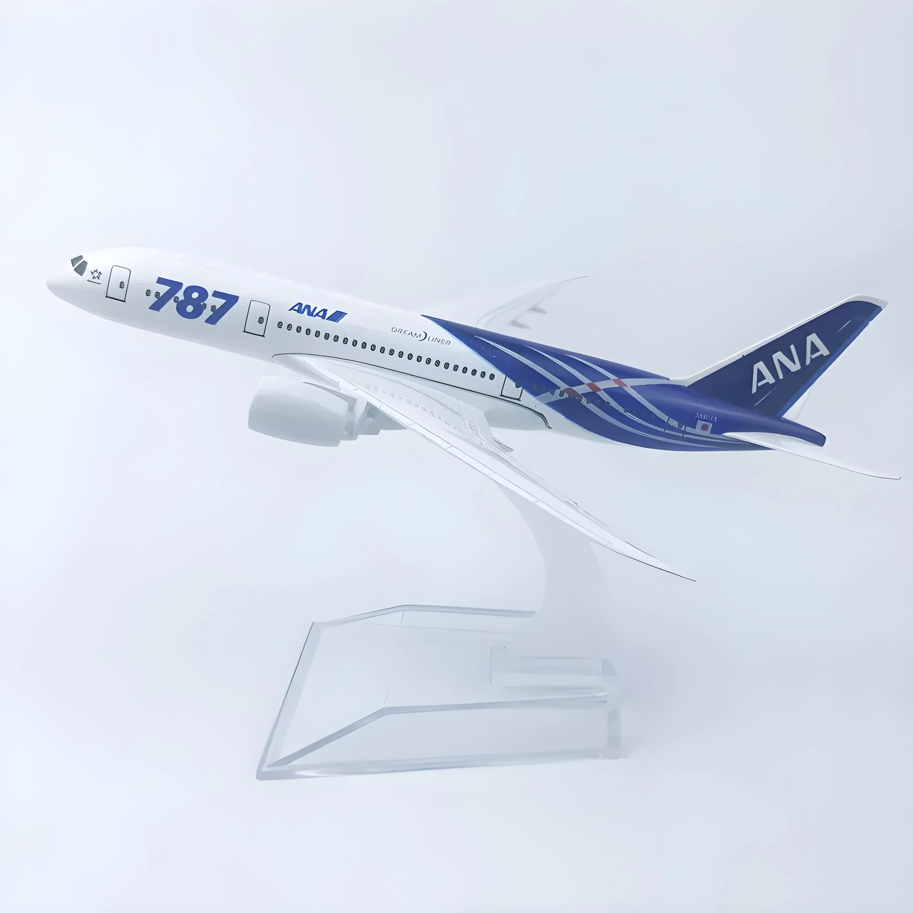 Modellino di aereo ANA All Nippon Airways B787 (1:450) · modellino di aereo