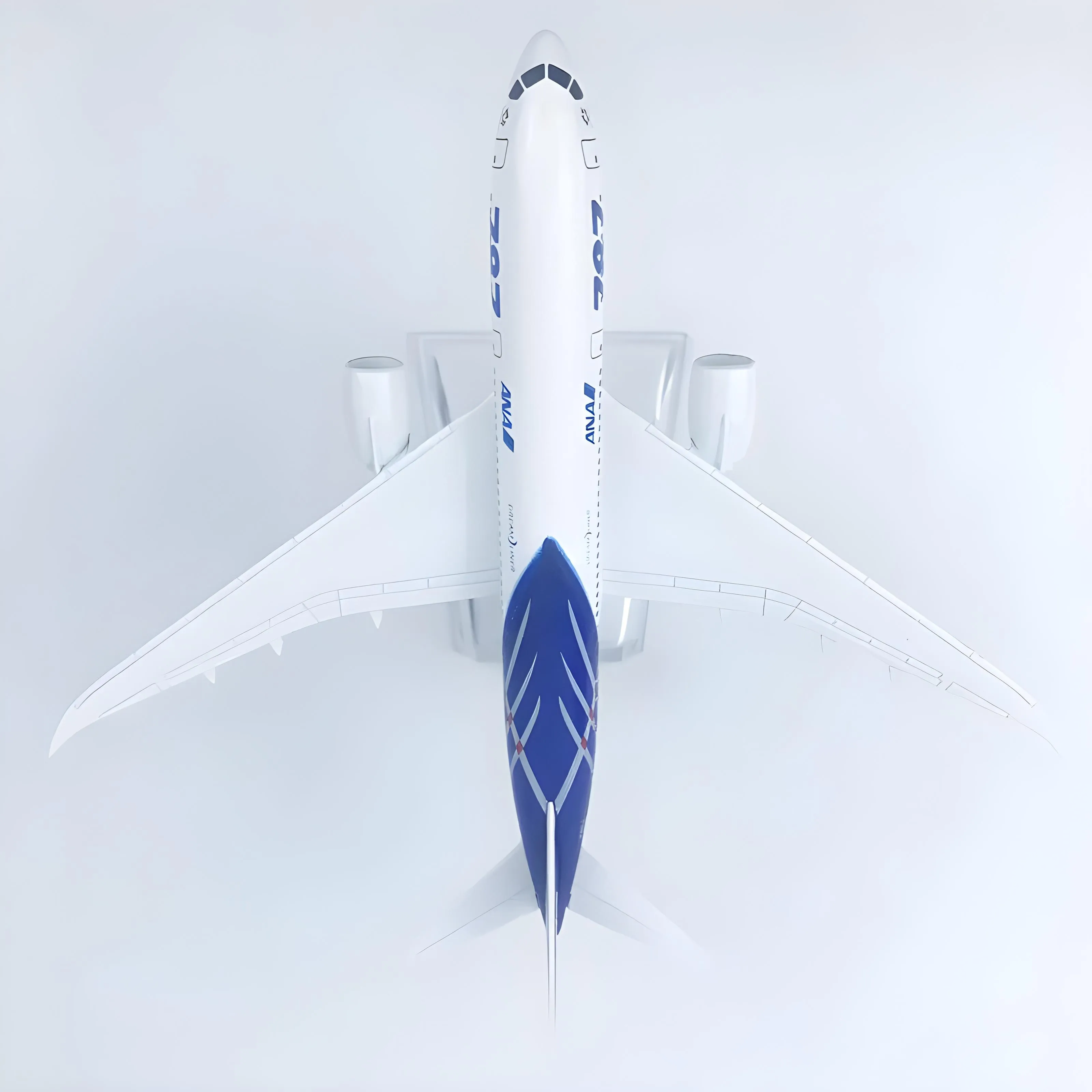 Miniatura de avião ANA All Nippon Airways B787 (1:450) · miniatura de avião