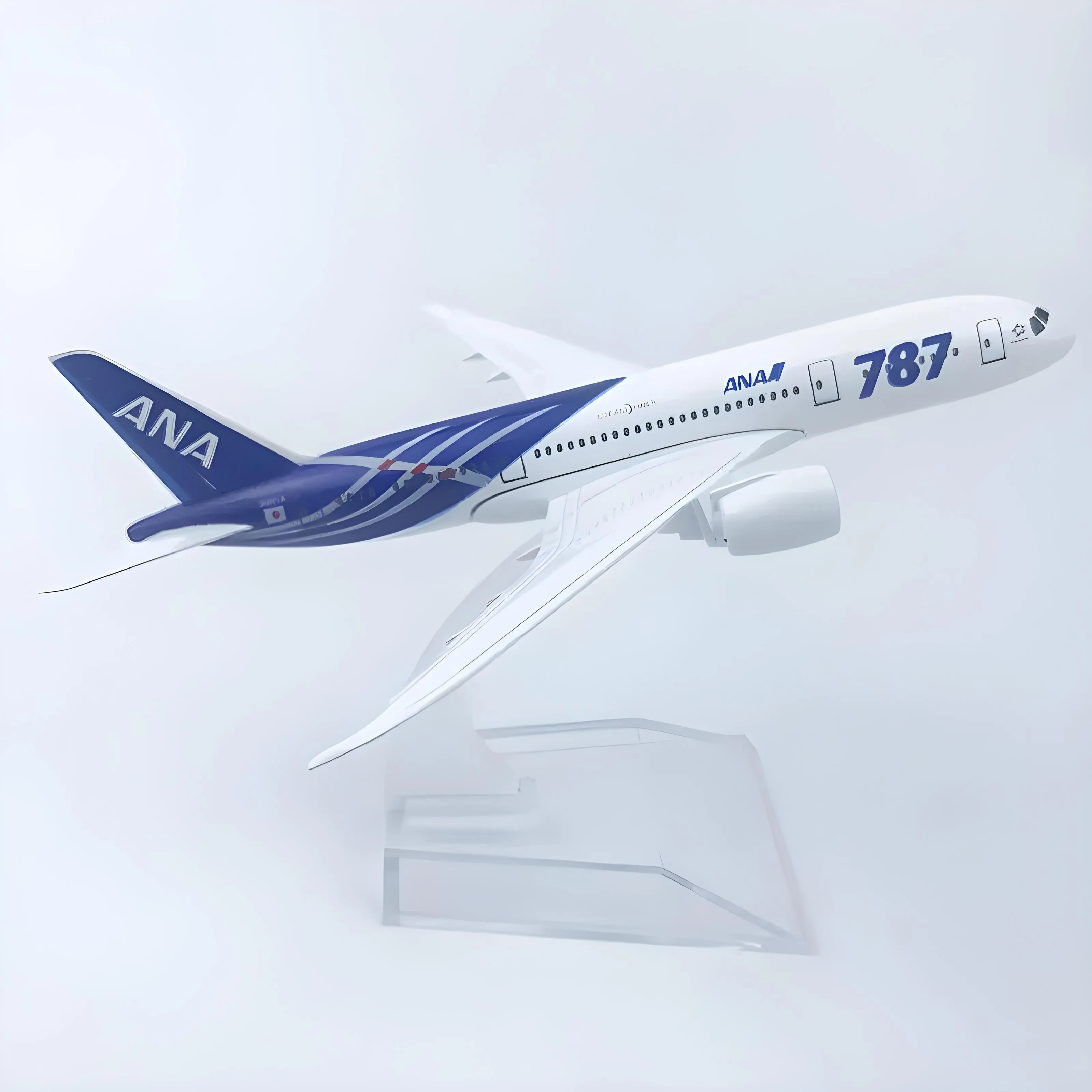 Miniatura de avião ANA All Nippon Airways B787 (1:450) · miniatura de avião
